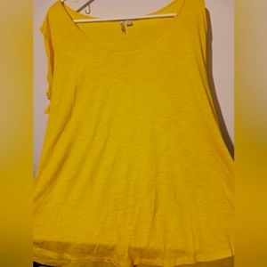 Yellow short sleeve Cato blouse, size 26/28W